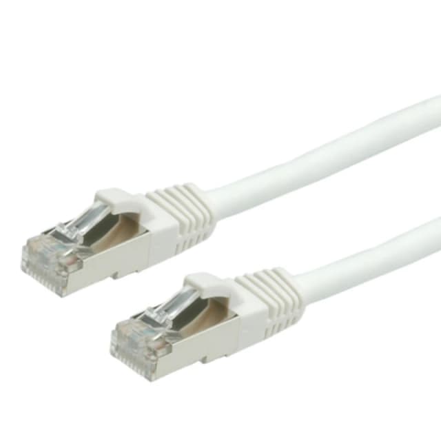 VALUE S/FTP Patch Cord Cat.6. halogen-free. white. 7m