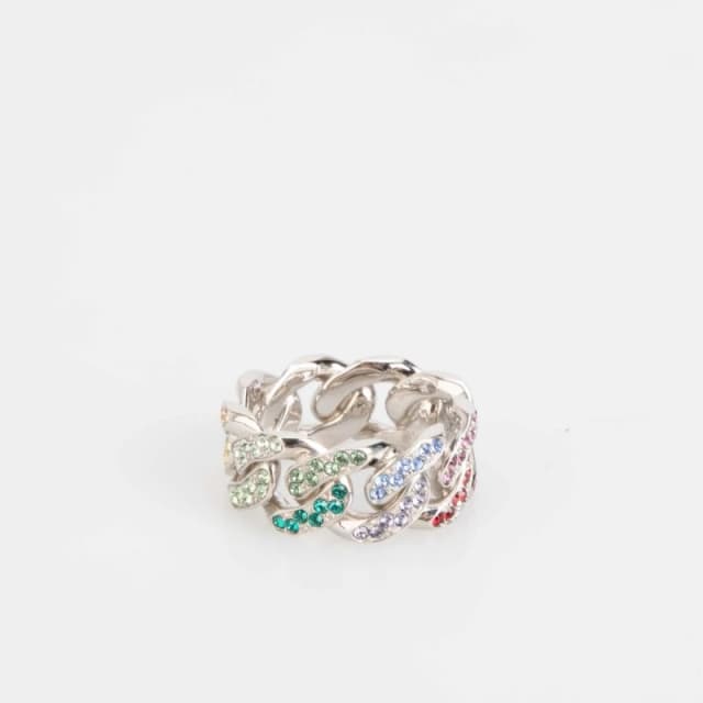 Ambush Pave Classic Chain Ring - Multi Multi S