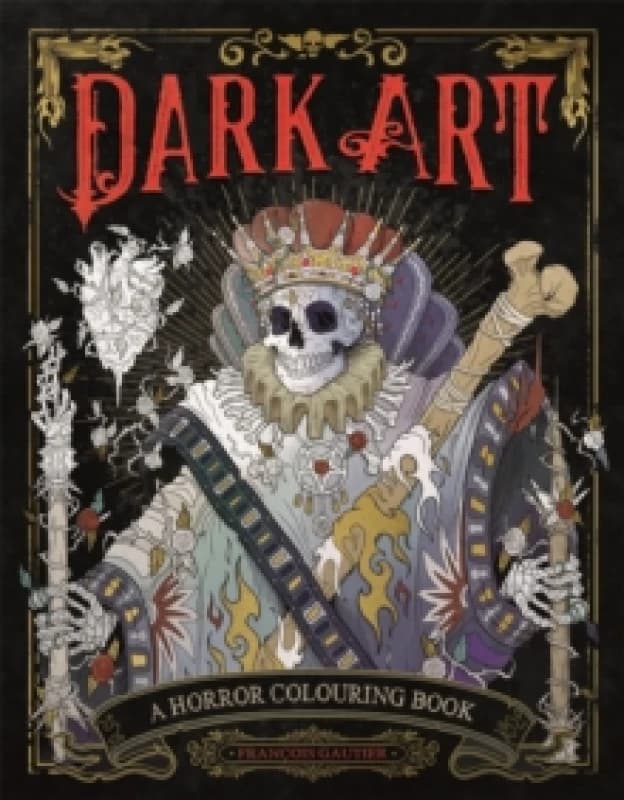 Dark Art: A Horror Colouring Book Paperback / softback