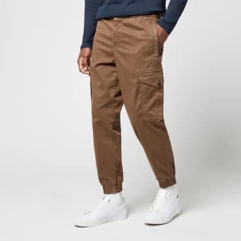 BOSS Casual Mens Seiland Cargo Trousers - Dark Green - 52/XL