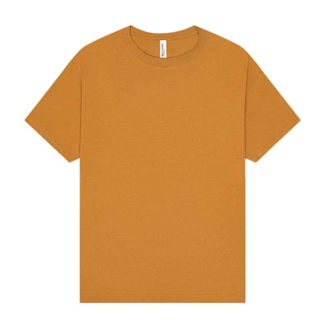 Bella + Canvas Mens Heavyweight Boxy T-Shirt in Light Brown Size: XS Light Brown Male XS