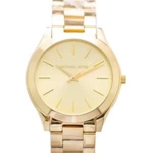 Runway Quartz Champagne Dial Ladies Watch