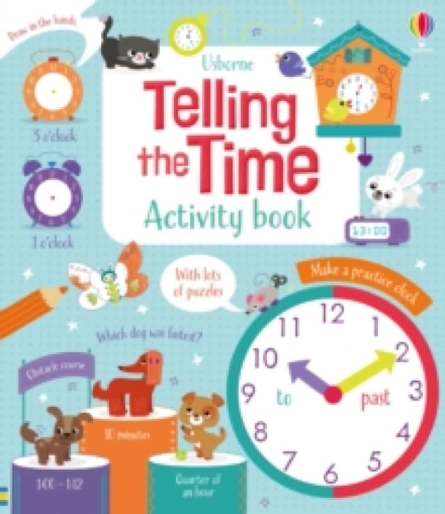 Telling the Time Activity Book Paperback / softback