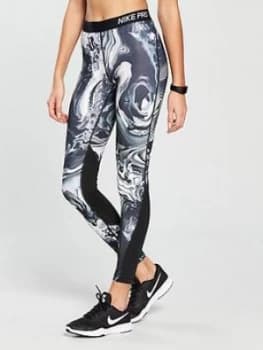 Nike Training Coral Print Leggings Multi
