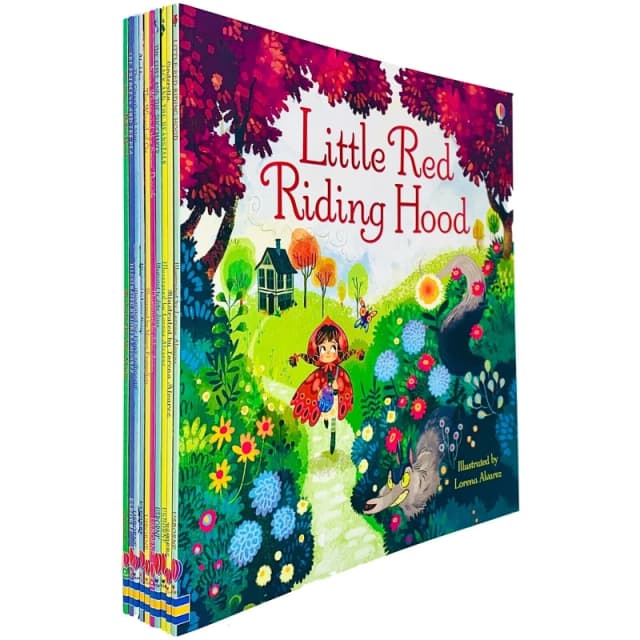 Usborne 10 Picture Children Books Collection Set (The Gingerbread Man, Wizard of Oz, Cinderella, Snow White & More) Various Books