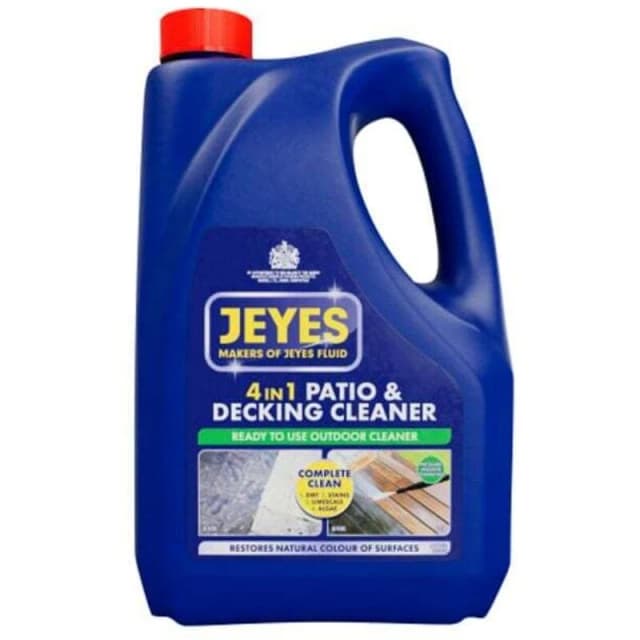 JEYES Jeyes - 11546 4-in-1 Patio & Decking Cleaner 4 litre JEY11546 11546