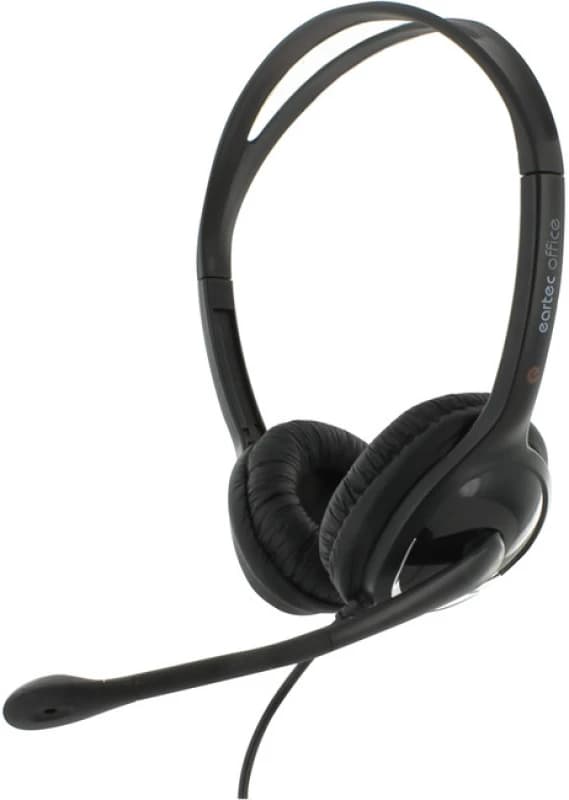 eartec Office 150D USB Double Ear Headset in Black