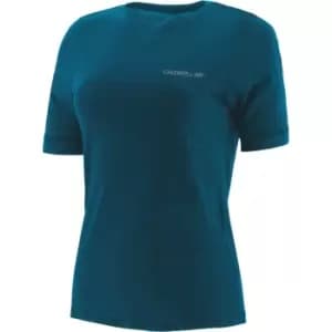 Caterpillar 3/4 Sleeve T Shirt Blue Heather M