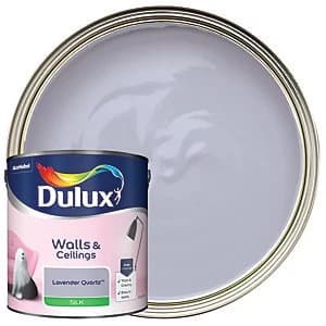 Dulux Walls & Ceilings Lavender Quartz Silk Emulsion Paint 2.5L