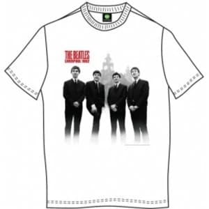 The Beatles The Beatles In Liverpool Mens Wht TS: Small