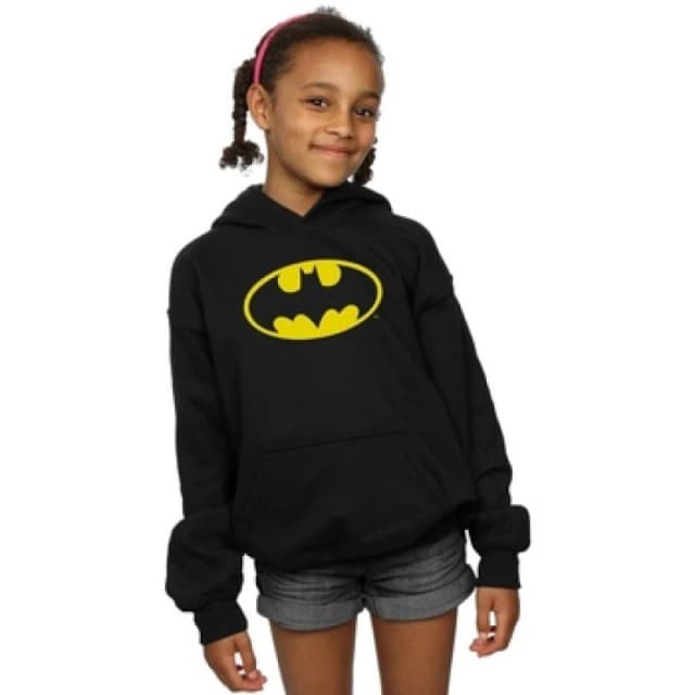 DC Comics Batman Logo Hoodie Black female