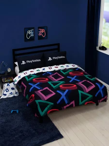 PlayStation PlayStation Double Rotary Duvet Duvet Cover Sets Double Multi 84794799030
