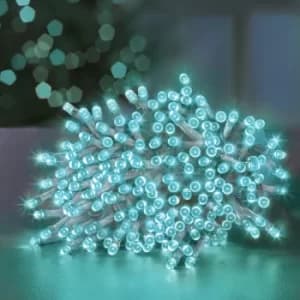 Premier 200 Turquoise Multi-function Christmas LED Lights 8m