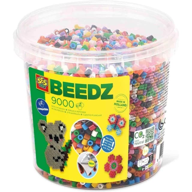 SES Creative Iron on beads 9000 mix Multi unisex One Size