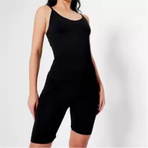 I Saw It First Seamless Smoothing Shapewear Unitard - Black