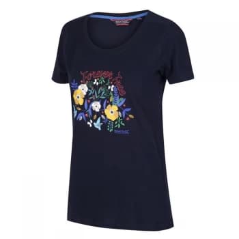 Regatta Filandra IV Graphic Print Organic T-Shirt - Navy Forever
