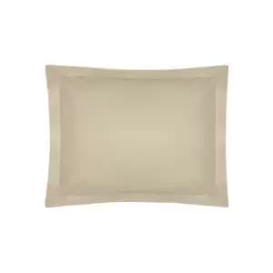 Easycare Polycotton Percale 200 Thread Count Oxford Pillow Case, Mushroom - Belledorm
