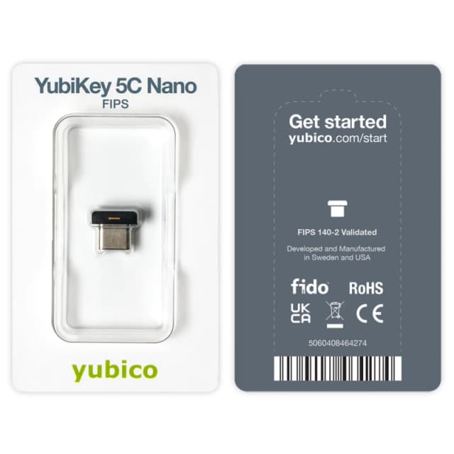 Yubico Yubico USB password manager stick Black/golden 5060408464274 5060408464274