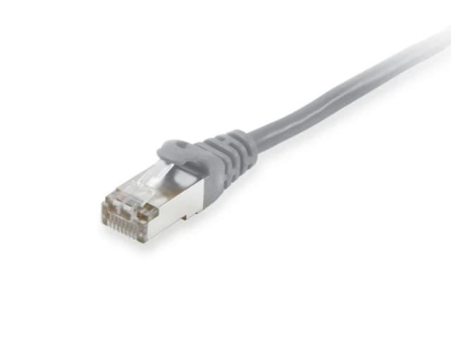 Equip Cat.6A S/FTP Patch Cable. 0.25 m. Grey