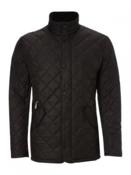 Mens Barbour Chelsea sportsquilt jacket Black