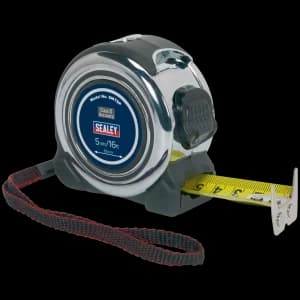 Sealey Professional Tape Measure Imperial & Metric 16ft / 5m 25mm