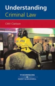 Understanding Criminal Law by C. M. V Clarkson Paperback
