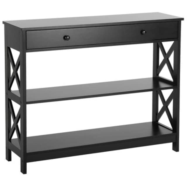 Beliani Console Table Montgomery Black
