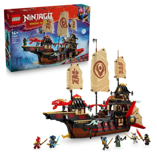LEGO NINJAGO LEGO NINJAGO The Temple Bounty - LEGO Ninjago Male TC70901