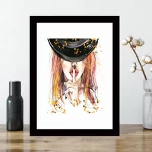 SC329945234 Multicolor Decorative Framed MDF Painting