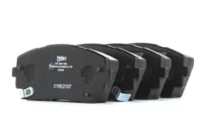 VALEO Brake pad set KIA 301299 581011YA30,581011YA35,581011YA45