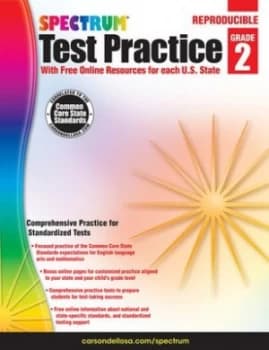 Spectrum Test Practice Grade 2 by Spectrum and Carson-Dellosa Publishing Paperback