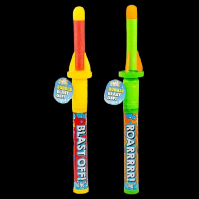 Bubble Tastic Blast Off Rocket Assorted a 1 pc BUB-R05-1647