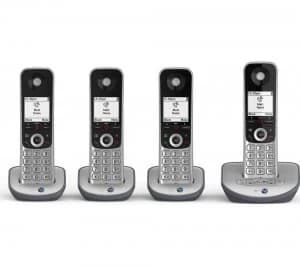 BT Advanced 1Z Cordless Phone Quad Handsets