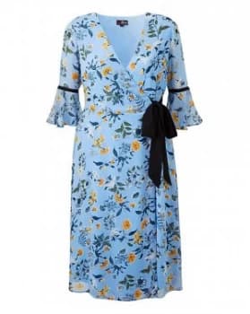 Lovedrobe Ditsy Floral Wrap Dress