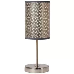 Lucide MODA - Table Lamp - Ø13cm - 1xE27 - Grey