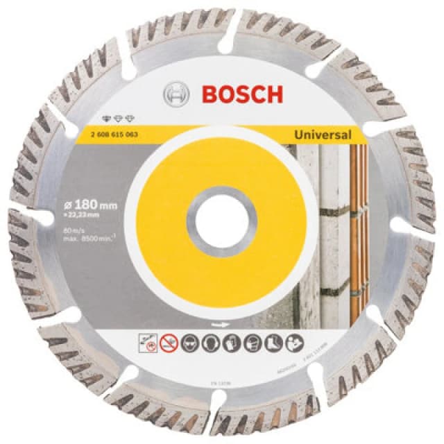 Bosch PRO Multi Material Diamond Disc 180 x 22.23mm 2608615063 2608615063