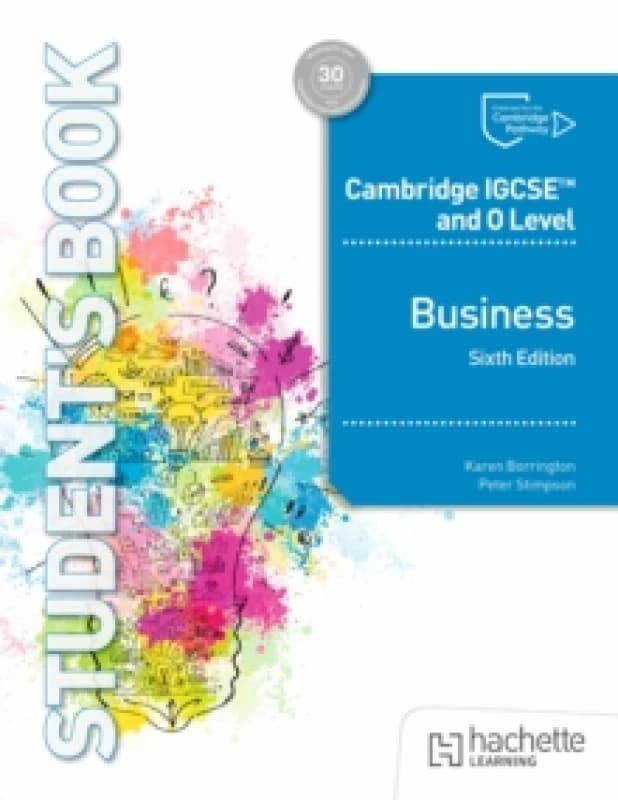 Cambridge IGCSE and O Level Business Sixth Edition Paperback / softback