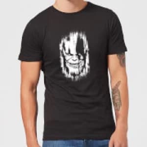 Marvel Avengers Infinity War Thanos Face T-Shirt - Black