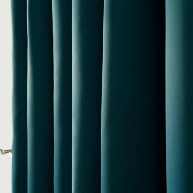 OHS OHS Pair of Thermal Ready Made Eyelet Blackout Curtains in Teal Size: 168cm width x 229cm drop Teal 168cm width x 229cm drop Unisex 502743420711