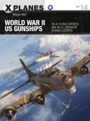 world war ii us gunships yb 40 flying fortress and xb 41 liberator bomber e
