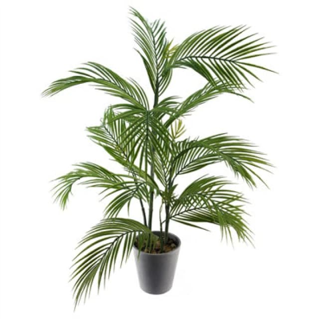 Leaf Design 90cm Artificial Palm Tree in Decorative Planter