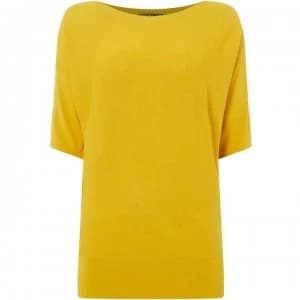 Biba Eyelet Knit Top - Yellow