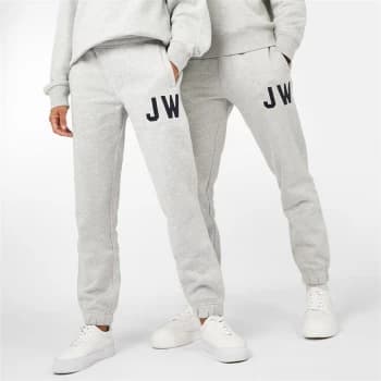 Jack Wills Unisex Varsity Joggers - Grey