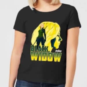 Avengers Black Widow Womens T-Shirt - Black