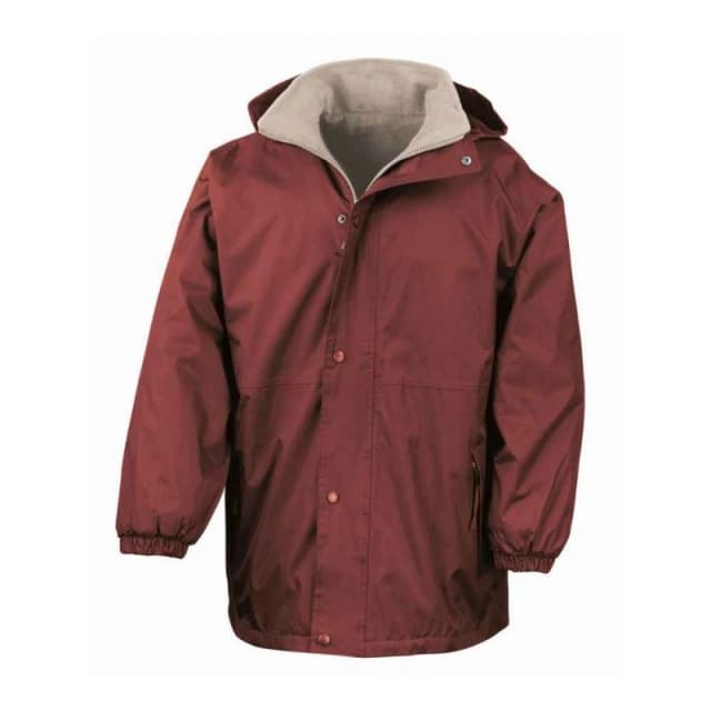 Result Result Men StormDri 4000 Reversible Waterproof Jacket in Burgundy Size: Small Burgundy S Male 5063470693818