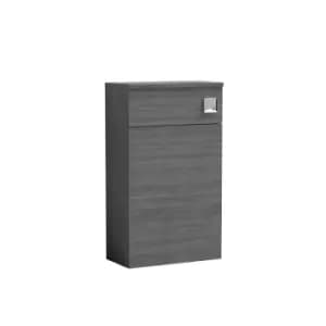 Nuie Athena 500mm WC Unit - Grey Woodgrain