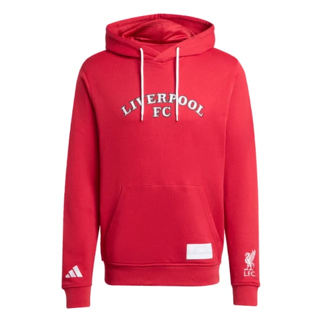 Adidas Liverpool FC Hoodie US 2025/26 Rouge Male S