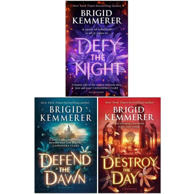 Defy the Night Series 3 Books Collection Set By Brigid Kemmerer (Defy the Night, Defend the Dawn & Destroy the Day) Brigid Kemmerer Books