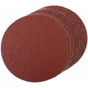 Silverline - Self-Adhesive Sanding Discs 150mm 10pk - 60 Grit