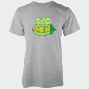Make Peas Not War Grey T-Shirt - L